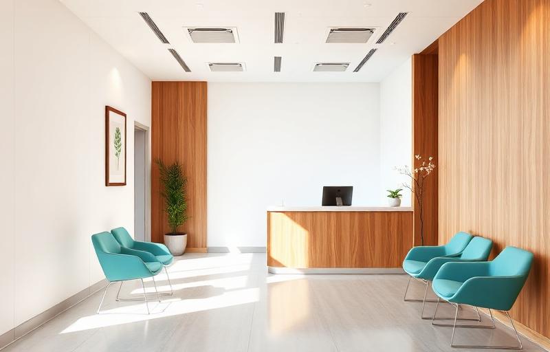 Reception and waiting area